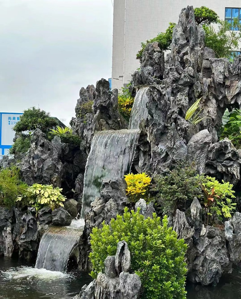 假山魚(yú)池設(shè)計(jì)